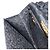 Saint Laurent Borsa a Spalla in Nylon Nero Oro Auth 175161 D'oro - vista 20