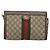 GUCCI GG Supreme Borsa a Catena Sherry Line PVC Beige Oro 503877 Auth mr1659 - vista 13