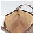 Gucci Borsa GG Supreme Web Sherry Line in PVC beige e oro 904 02 026 Auth 175546 D'oro - vista 21