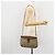 Gucci Borsa GG Supreme Web Sherry Line in PVC beige e oro 904 02 026 Auth 175546 D'oro - vista 23