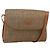 Borsa a Spalla GUCCI Tela Beige Oro 001 14 0712 Auth 175356 D'oro