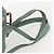 Zaino in suede Gucci Bamboo verde oro Auth 175320 D'oro - vista 14