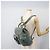 Zaino in suede Gucci Bamboo verde oro Auth 175320 D'oro - vista 26