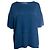 Paul & Joe Sister, top de punto azul oversized