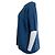 Paul & Joe Sister, top de punto azul oversized - vista 2