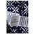 Autre Marque Diane von Furstenberg, Hemdblusenkleid mit Wickelgürtel Weiß Blau - Ansicht 7