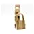 Hermès Kelly Gold Padlock Watch Brown Leather Golden  - view 2