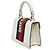 Mini borsa a mano Gucci Sylvie Sherry Line Bianco - vista 2