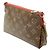 Borsa a tracolla Pallas Monogram Louis Vuitton Marrone Rosso Fuschia - vista 2