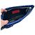 Clutch in agnello blu con stampa pitone Valentino Garavani, usato - vista 3
