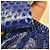 Clutch in agnello blu con stampa pitone Valentino Garavani, usato - vista 4