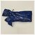 Clutch in agnello blu con stampa pitone Valentino Garavani, usato - vista 8
