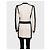 NWOT Balmain weißer langer Cardigan mit Gürtel - EU36/S gebraucht - Ansicht 3