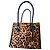 Borsa Michael Kors Mercer Leopardata in Pelo di Vitello Multicolore