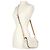 Borsa Coach in pelle martellata crema - vista 12