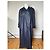 Vintage Chloé Einreiher Trenchcoat Navy L Marineblau - Ansicht 8