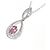 Autre Marque Collana in oro bianco Au750 con zaffiro e diamante Argento - vista 3