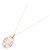 Autre Marque Collana in diamante con quarzo rosa Au750 - vista 2