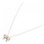 Autre Marque Collana Ribbon in Diamanti Au750 Rosa - vista 2