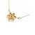 Autre Marque Collana di Diamante a Fiore in Au750 D'oro - vista 4