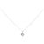 Autre Marque Collana in diamante in oro bianco Au750 Argento