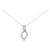 Autre Marque Collana di diamanti in platino Pt900/Pt850 Argento
