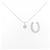 Autre Marque Collier en diamant 2 voies en or blanc Au750 Argenté - vue 6