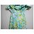 Zimmermann High Tide Midi-Kleid mit Rüschen Weiß Blau Grün - Ansicht 6
