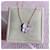 Van Cleef & Arpels Two Butterfly Mother of Pearl and Diamond Necklace Pink Gold Golden  - view 2
