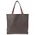Sac à main Hermès Double Sens Quadri 45 cm Marron Rouge Prune Damier ebène - vue 2