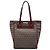 Fendi Braune Zucchino Canvas Tote