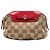 Pochette Multi Ribbon in Tela GG Beige di Gucci