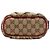 Pochette Multi Ribbon in Tela GG Beige di Gucci - vista 3