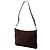 Céline Borsa a spalla in suede Macadam marrone Celine Marrone scuro - vista 2