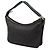 Borsa a Spalla in Denim Nero Gucci con Web - vista 2