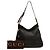 Borsa a Spalla Marrakech in Pelle Nera Gucci Nero - vista 11
