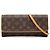 Louis Vuitton Braune Monogram Pochette Twin GM