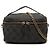 Borsa Vanity in Tela GG Nera di Gucci Nero