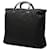 Borsa Prada in tessuto canapa nera con logo Nero - vista 2