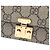 Gucci Mini GG Supreme Love Trunk Bege Crossbody - vista 6