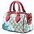 Borsa Boston Mini GG Supreme Blooms beige di Gucci - vista 2