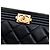 Chanel Boy Clutch aus schwarzem, gestepptem Lammleder - Ansicht 6