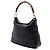 Borsa Diana in pelle di vitello nera con bambù Gucci Nero - vista 2