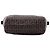 Fendi Braune Mini Zucchino Canvas Handtasche Dunkelbraun - Ansicht 3
