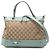 Gucci Beiger GG Canvas Mayfair Handtasche