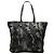 Graue Tessuto Camouflage Tote von Prada Braun