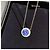 Collana Bulgari Soleste Saffiro e Diamante in Platino Argento - vista 2