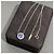 Collana Bulgari Soleste Saffiro e Diamante in Platino Argento - vista 3