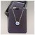 Collana Bulgari Soleste Saffiro e Diamante in Platino Argento - vista 4