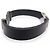 BRACCIALE SAINT LAURENT CASSANDRE 708815 16 CM IN PELLE NERA BRACCIALE IN PELLE Nero - vista 2